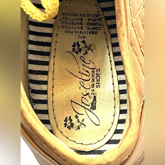 Joseline Shoes Made in Mexico Lightweight Tan Casual Sneakers - Picture 11 of 15